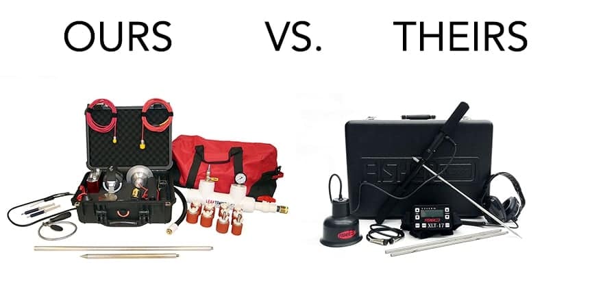 LeakTronics Leak Detection Equipment vs Anderson Equipment